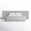 Modern Upholstered King Bed