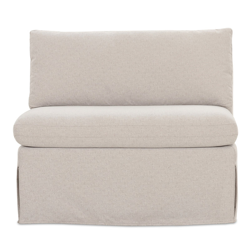 Hennecy Bargale Slipcover Dining Bench Beige