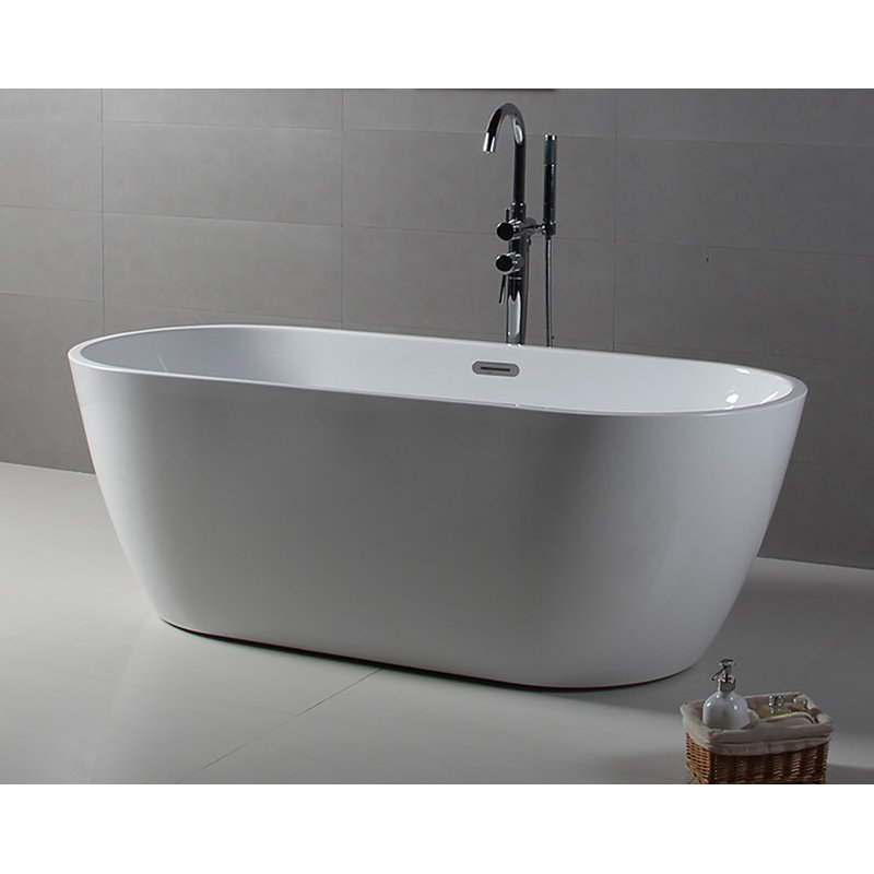 63'' x 28.74'' Freestanding Soaking Bathtub