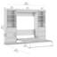 Lit escamotable avec rangement Alvaretta-230184106-230184109