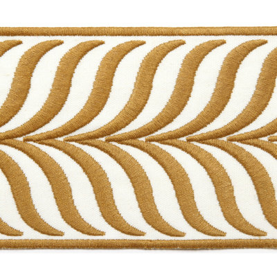 Tissu feuille Crest