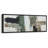 Modern Green and Black Abstract Blocks for Office Print Wall Art-531500406-531500404