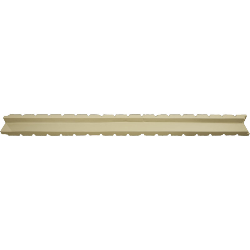 Trim Sill for EverStone Faux Classic Aged Brick Siding Panels, 48"W x 2"D x 3"H, Clay Creek Color, Clay Creek