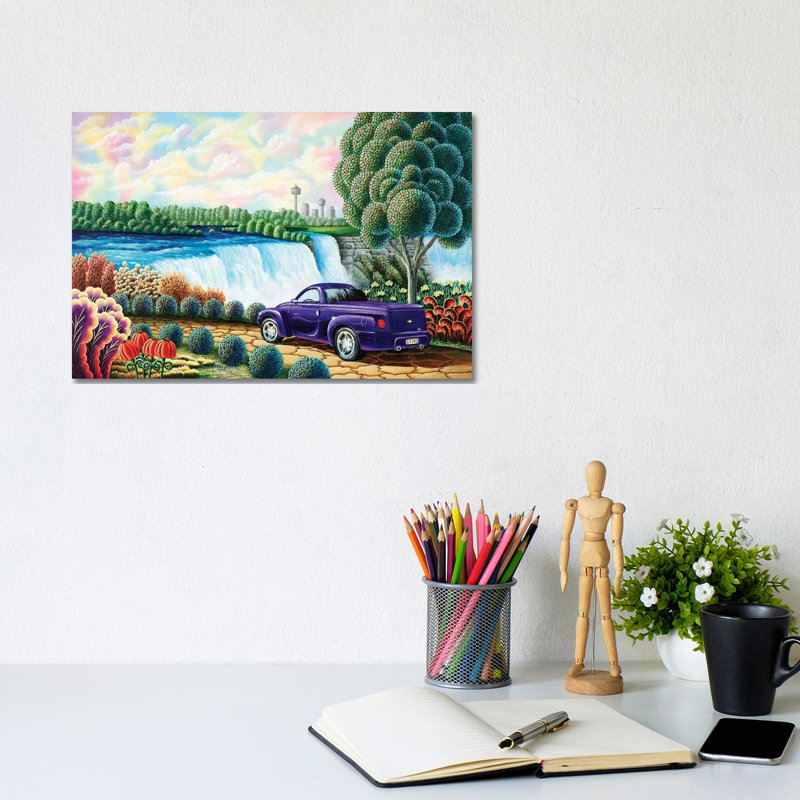Power 1 Piece Wrapped Canvas Wall Art