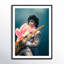 Prince Live At The Forum Print by Getty Images-408199806-408199807