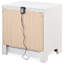 Table de chevet 2 tiroirs avec station de charge USB ClickDecor-1725159709