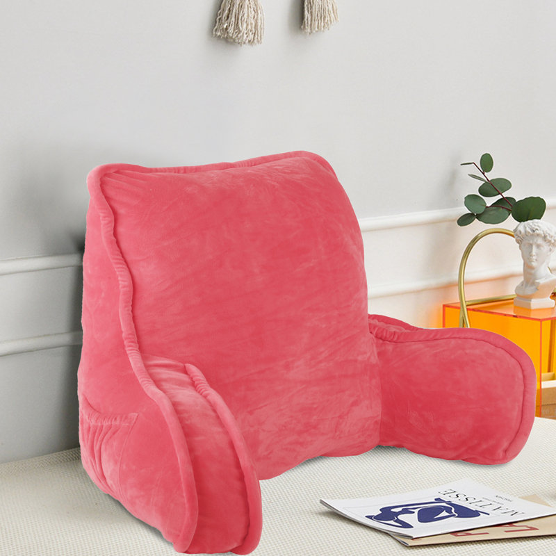 Supersoft Bedrest Pillow Cover & Insert, Peach Echo