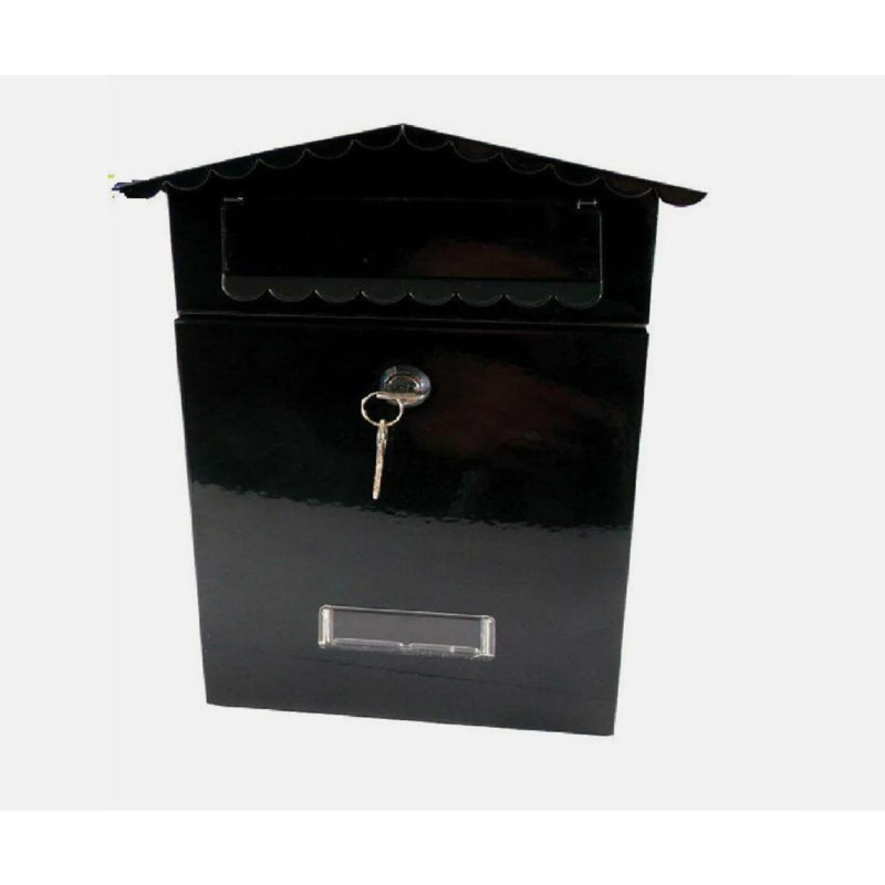 Dakota Fields Letter Post Box Wall Mounted Letterbox Mailbox Post Letter Box For Home Classic Mail Box With 2 Keys Easy To Install Super Secure Keep Your Mail Safe