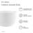 Calice 15'' Vessel Sink in White