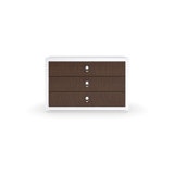 3 - Drawer Solid Wood Nightstand