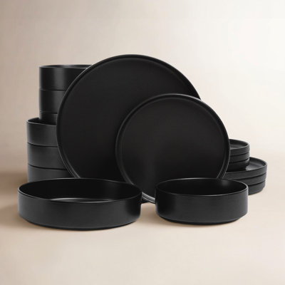 Stackable Stoneware Dinnerware Set