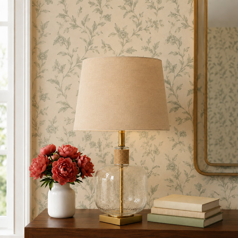 Arnita Glass Table Lamp
