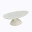 Table basse ovale, table de centre moderne, table à thé pour salon-931677043