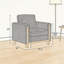 Fauteuil rembourré en tissu-123596084