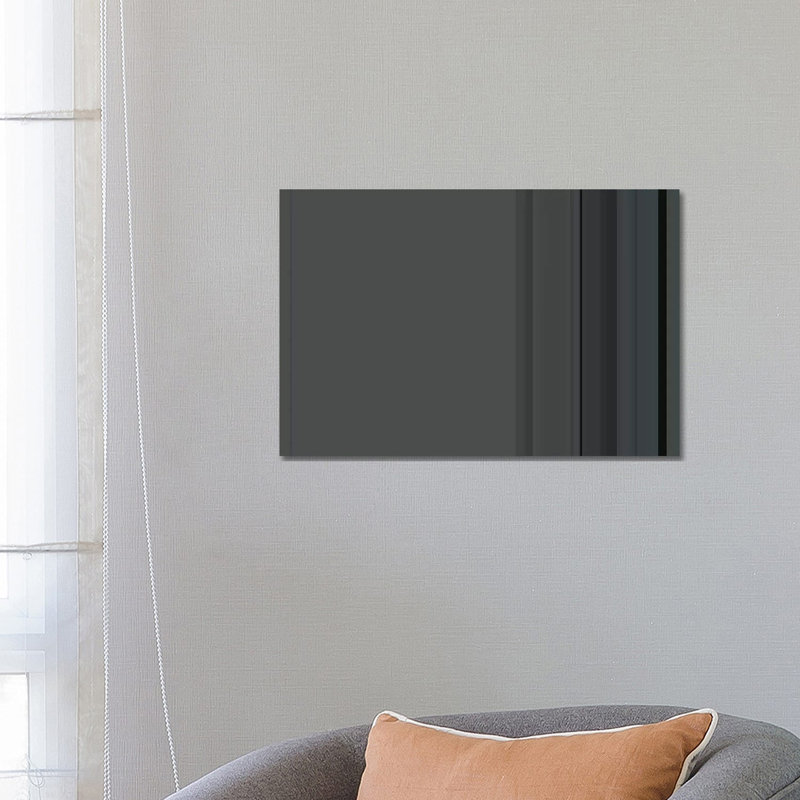 Charcoal Grey by ICanvas - Wrapped Canvas Print, 66.04 cm H x 45.72 cm W x 1.91 cm D