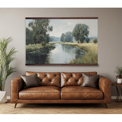 Tapisserie paysage campagne