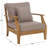 Clairmont Teakwood Patio Armchair-112366899