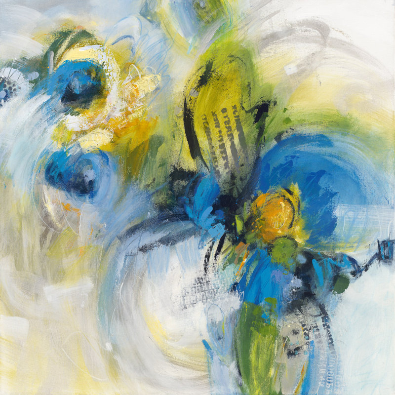Twirlwind by Janet Bothne - Wrapped Canvas Painting, 76cm H x 76cm W