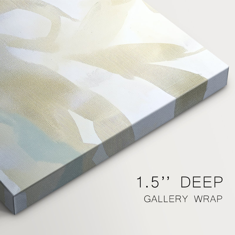 Abstract Series 9 #XXI-Gallery Wrapped Canvas, 16" H x 32" W