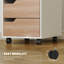 Noa 40cm Wide 3 -Drawer Mobile File Cabinet-114349128