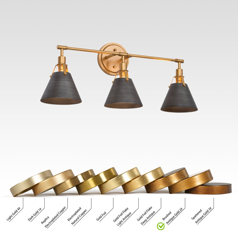 Bianco 3 - Light Dimmable Vanity Light