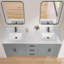 Engineered Stone Vanity Backsplash Bathroom Vanity Back Splash In Carrara White