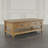 Tocco Transitional Modern Three Piece Coffee Table Set - Light Brown-1531097919