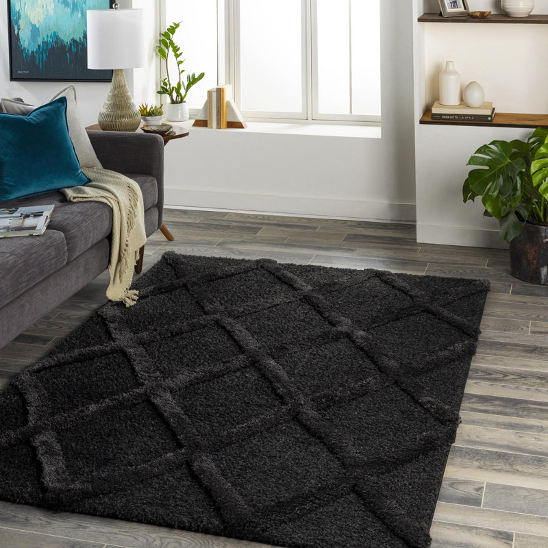 Turrell Machine Woven Indoor Area Rug, Rectangle 9'2" x 12'