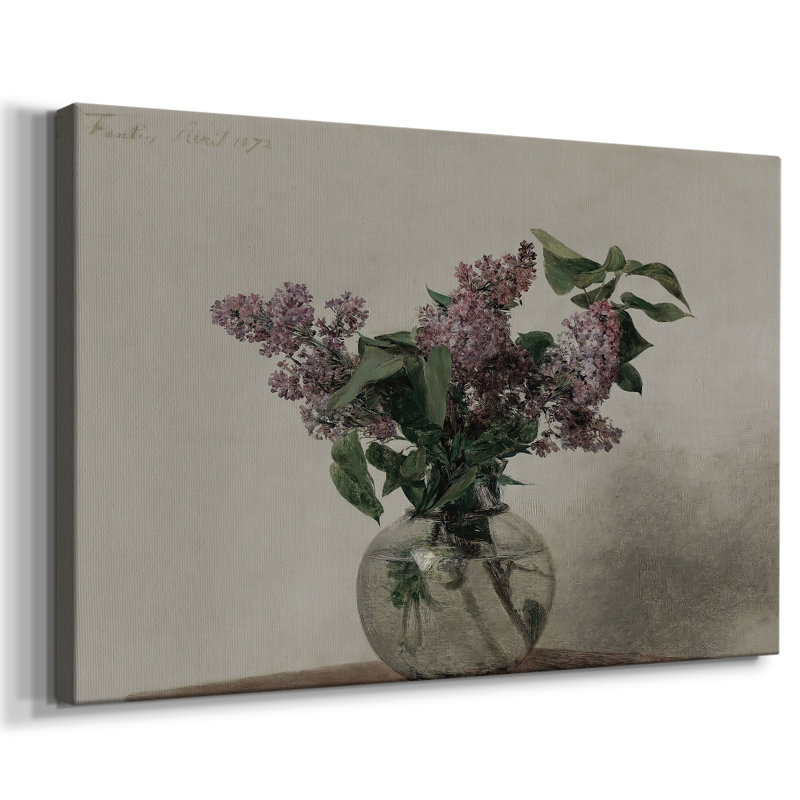 Motif floral rétro-XLVI -Galerie, 24 x 36