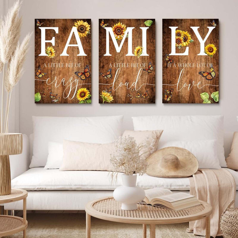 3 Piece Wrapped Canvas Print