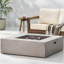 Foyer de table d'extérieur 50 000 - gris. Pas d'assemblage. Foyer au propane, l 40,35 po x P 12,25 po, 93,44 lb. Style d'assemblage extérieur requis. Foyer H