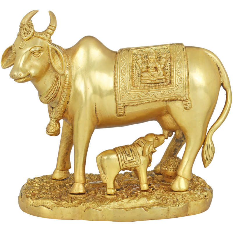 Mère vache avec son petit