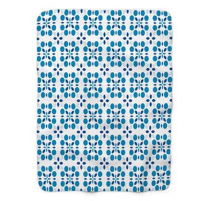 Couverture sherpa rose de qualité supérieure 1 pièce