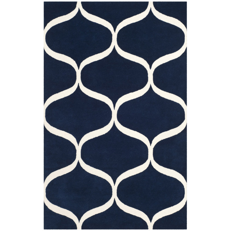 Tapis en laine touffeté à la main Cannen, Rectangle 8 pi x 10 pi