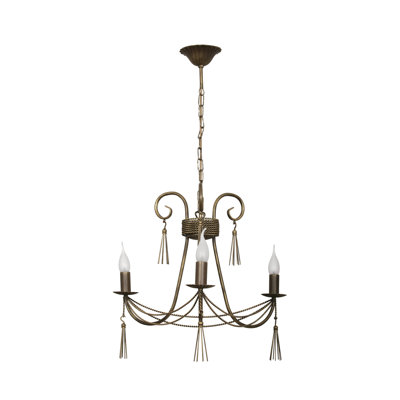 Harcrest 3 - Light Candle Style Chandelier