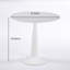 Table sur pied de style moderne du milieu du siÃ¨cle, 31,5 pouces (chaise non comprise)