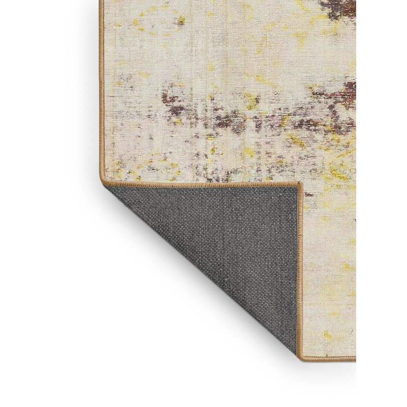 Abstract Indoor Rug, Rectangle 4' x 6'