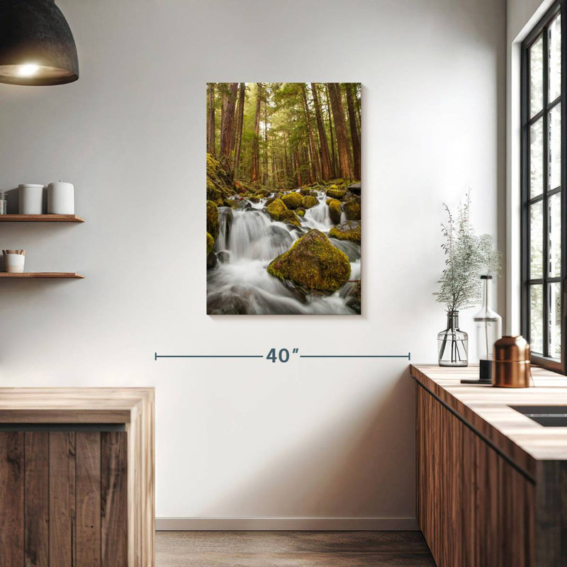 Alvord Forest Stream Boulder, 36" H x 24" W