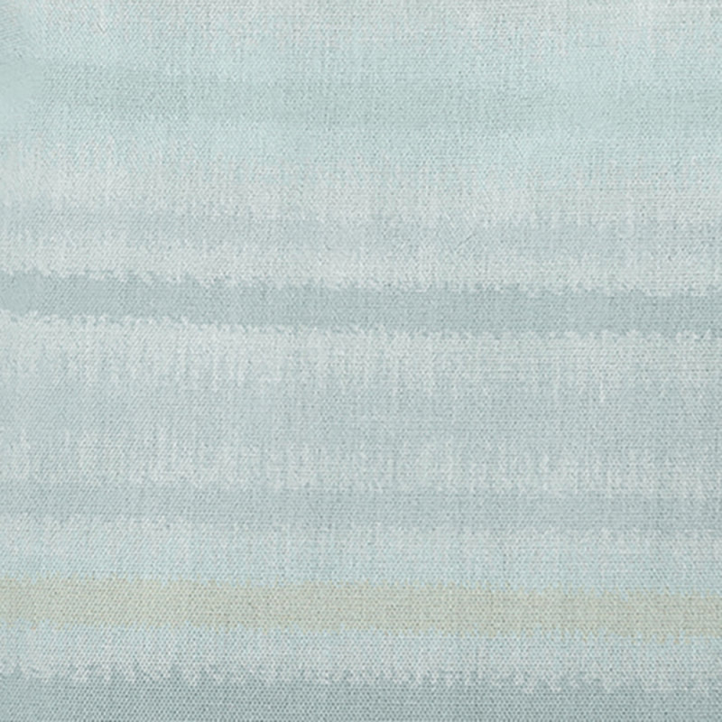 Housse de coussin carrée Raya de agua, H 26 po x l 26 po, Aigue-marine