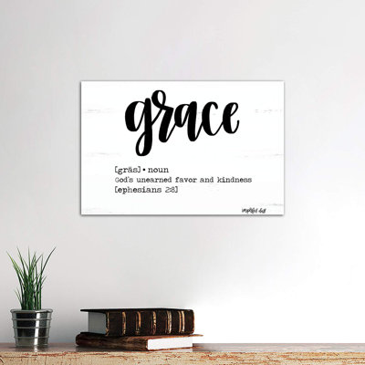 Grace by Imperfect Dust - Wrapped Canvas Print