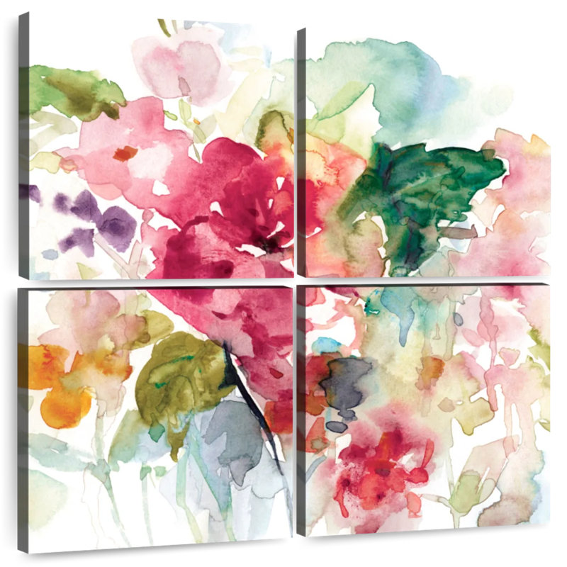 Avery Citrus Floral Punch, 74" H x 74" W