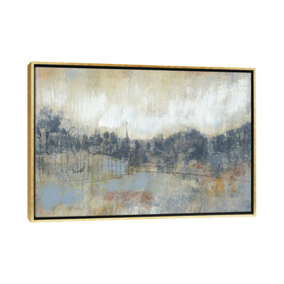 " Cool Gray Horizon I " by Jennifer Goldberger