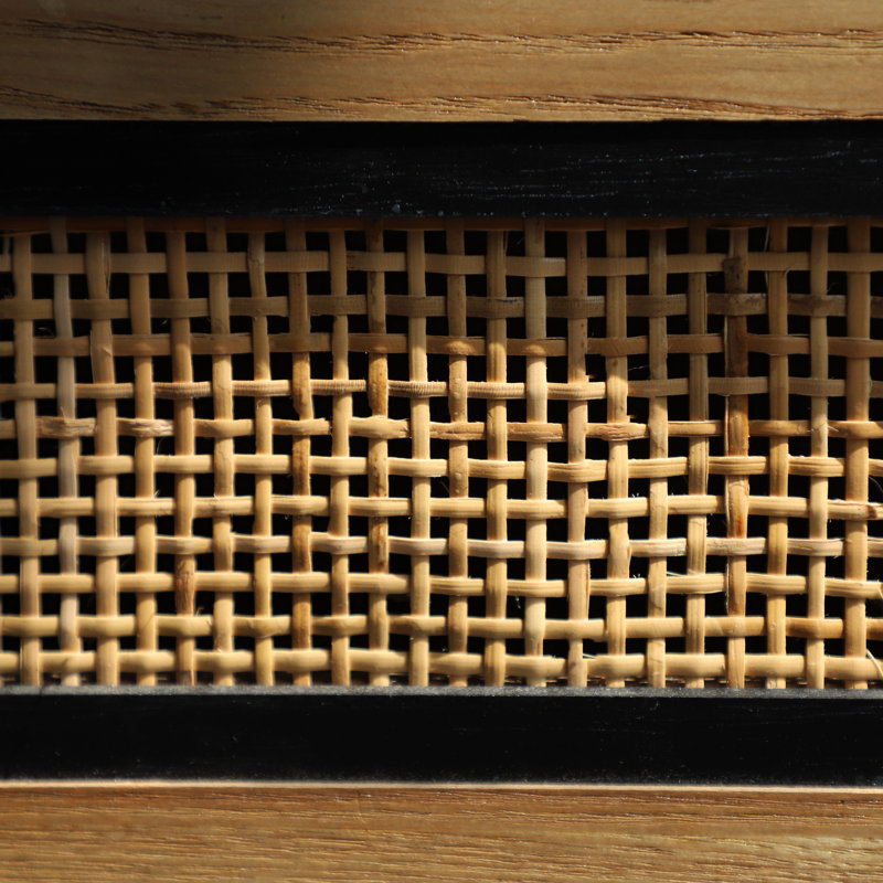 Caitlynd Rattan Nightstand End Table