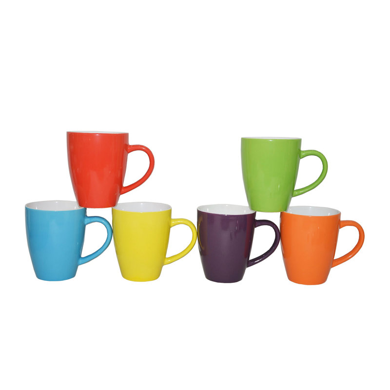 6 Piece Coffee Mug Set With Stand