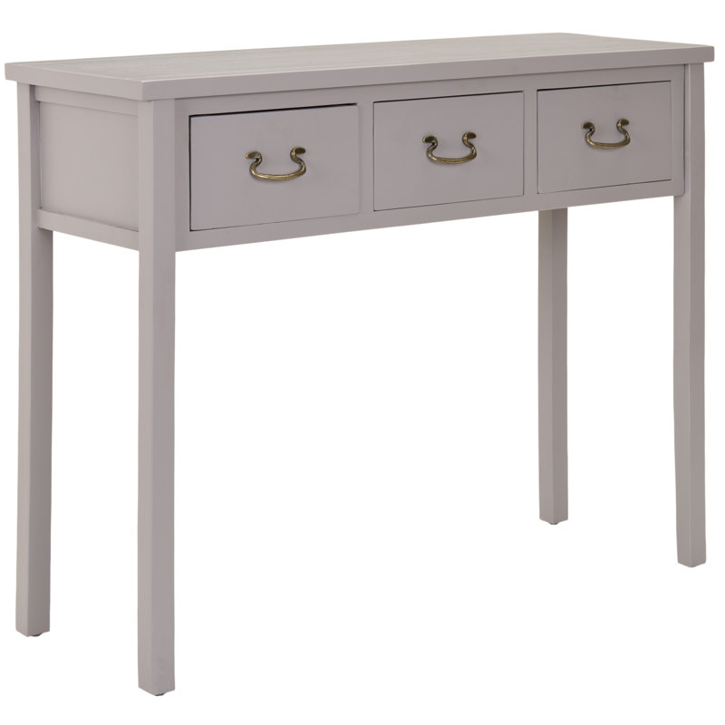 Vinea 39.4'' Console Table, Quartz Gray