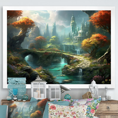 Fairytale Castle I - Castles Canvas Print