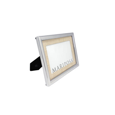 Faux Grass Cloth Picture Frame