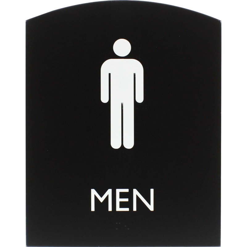 Men Restroom Sign