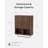 Fluted Bathroom Wall Cabinet，Sliding Barn Door Storage Cabinet - Adjustable Shelf Storage for Bathroom & Kitchen-115235101-119687926