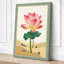 Desert Lotus Botanical - Wrapped Canvas-940140097-940140099